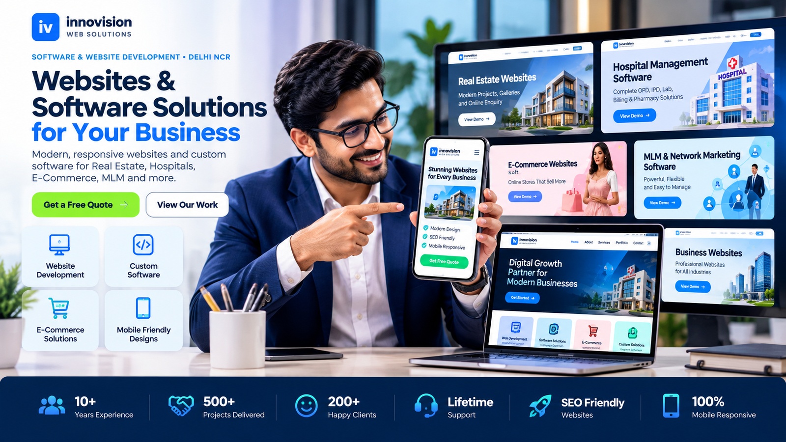 Professional website and software development solutions