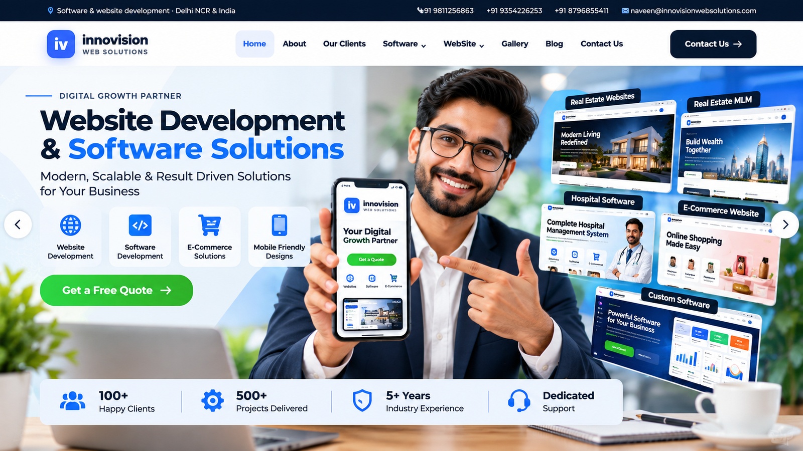 Professional custom software and digital solutions